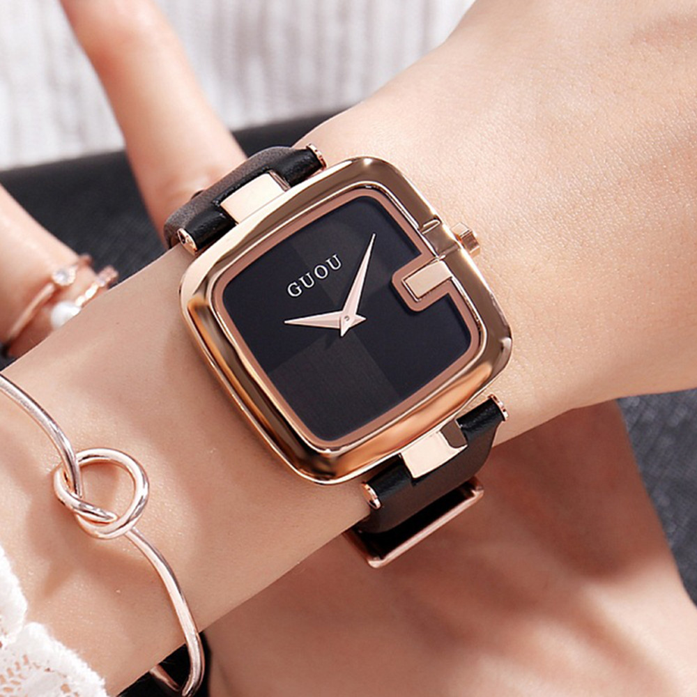 Guou Women's Watches 2020 Fashion Ladies Watches For Women Bracelet Watch Women Luxury Montre Femme 