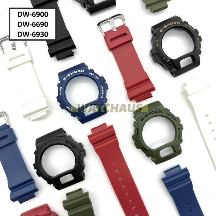 TALI RUBBER BAND BEZEL STRAP CASE DW6900 DW6600 DW6930