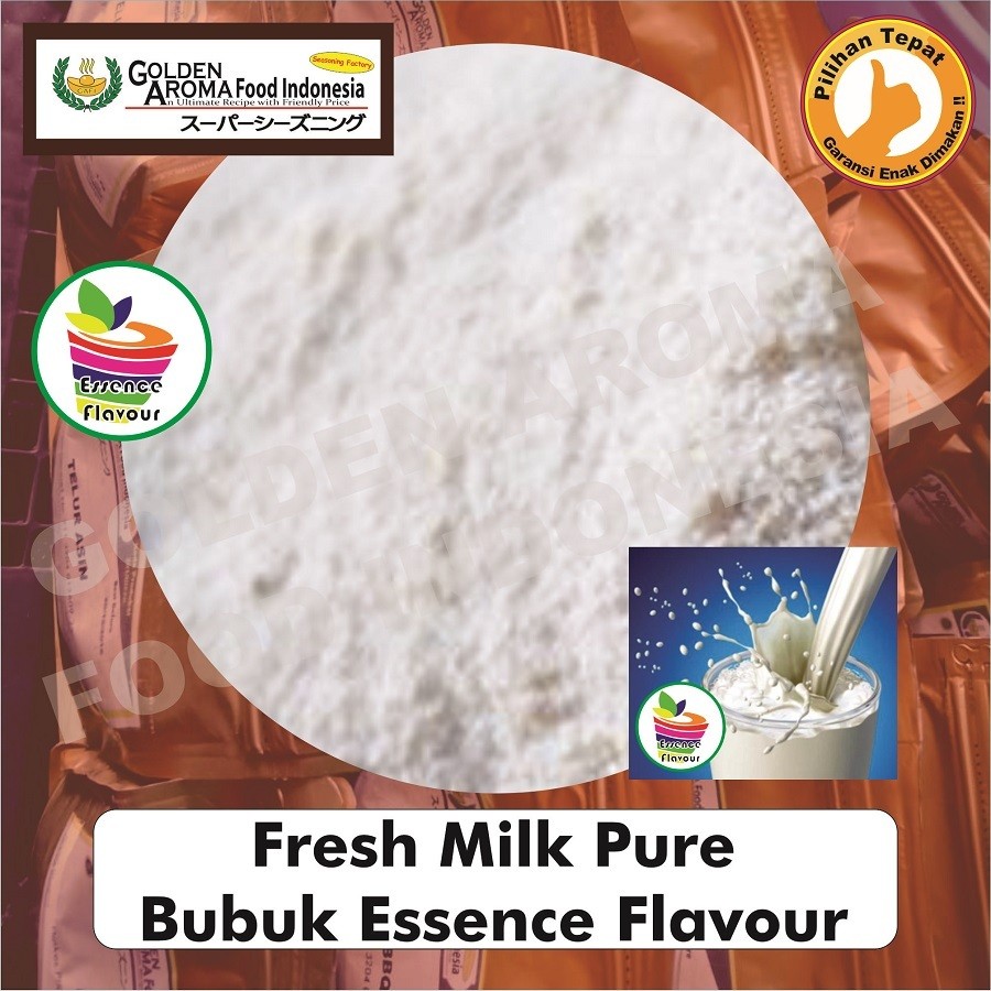 

Bubuk Susu Murni EFE 100gram Pure fresh Milk Powder 100 gr Essen Flavor Ekstrak Tanpa Gula Halal Enak Murah Essence Premium