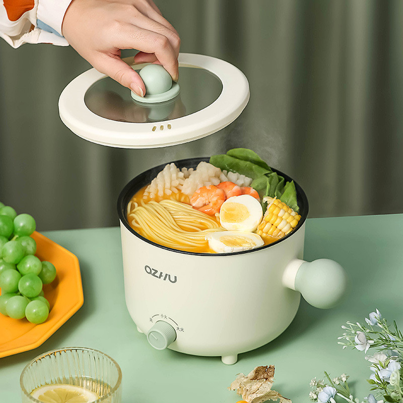 

Mini Electric Rice Pot Multicooker pot Stew Heating Pan Noodles Eggs Soup Steamer Rice Cookers Cooking Pot for Home