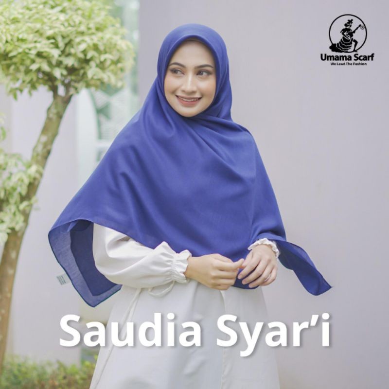 Kanida Kerudung Jilbab Saudia Umama Syari 140x140 Ori Wanita Dewasa Hijab Segi Empat Polos Jumbo Kru