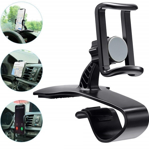 

Magnetic Car Mount Phone Holder Jepit Dashboard Spedometer Mobil 360