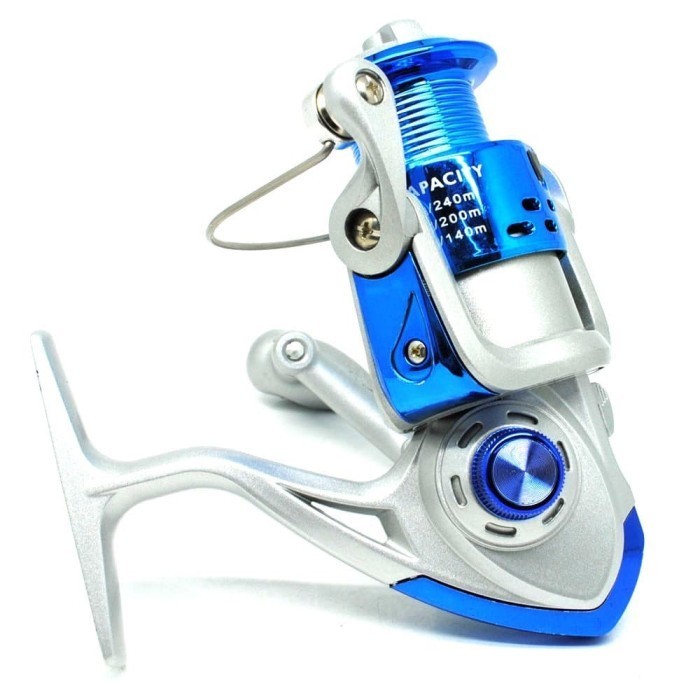 

Reel Pancing Metal Spool Fishing Spinning Reel 8 Ball Bearing CS 3000 - Biru