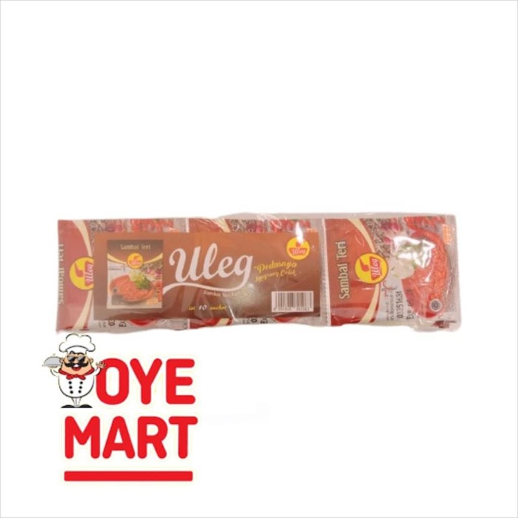 

ULEG SAMBAL TERI SACHET ISI 10X20GR