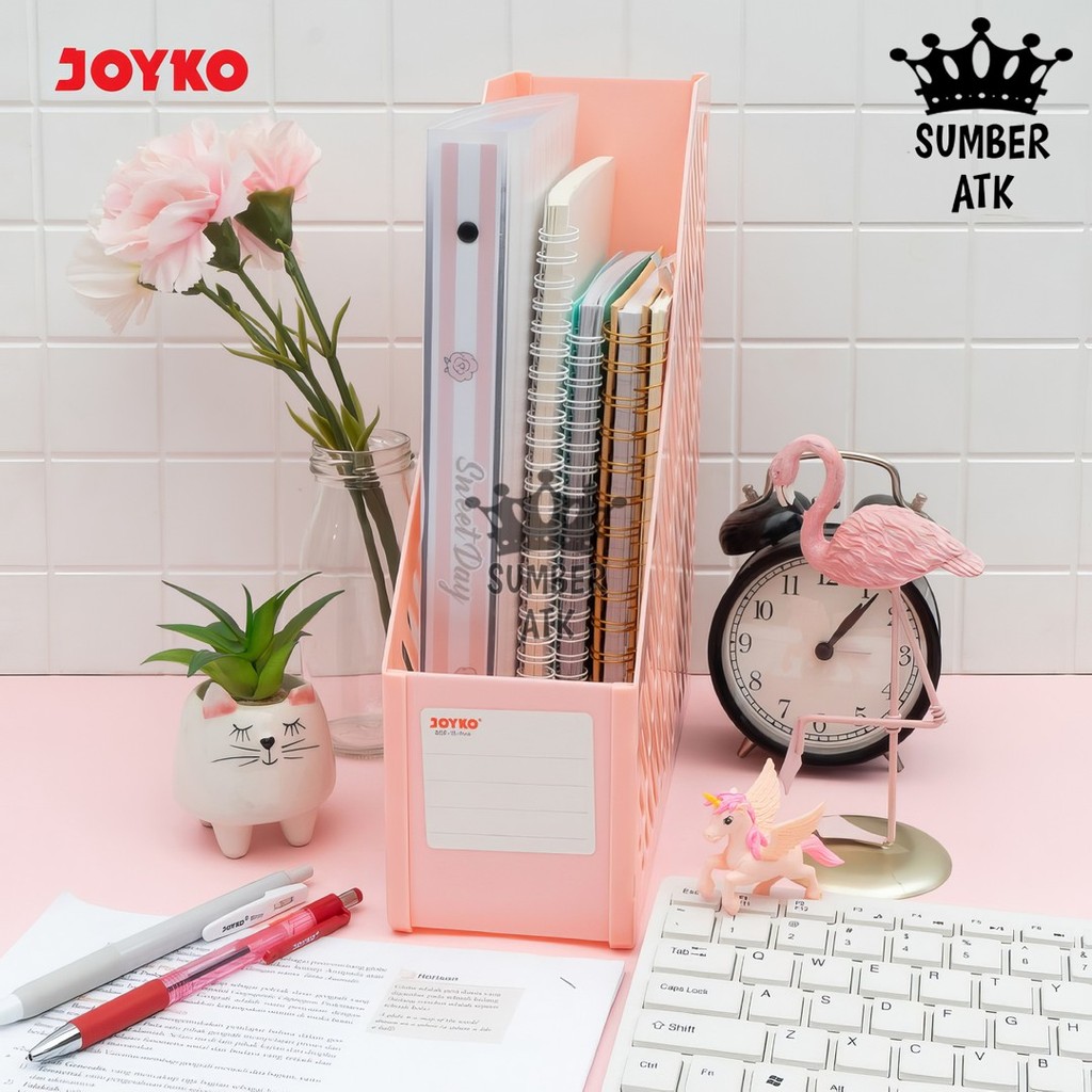 

RB Box File Keranjang Plastik Rakit Joyko BOF-13 Blue Pink