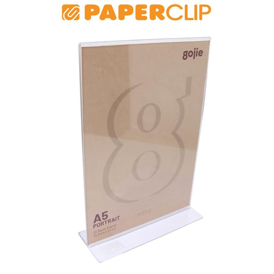 

ACRYLIC HOLDER / AKRILIK BROSUR GOJIE T A5 POTRAIT