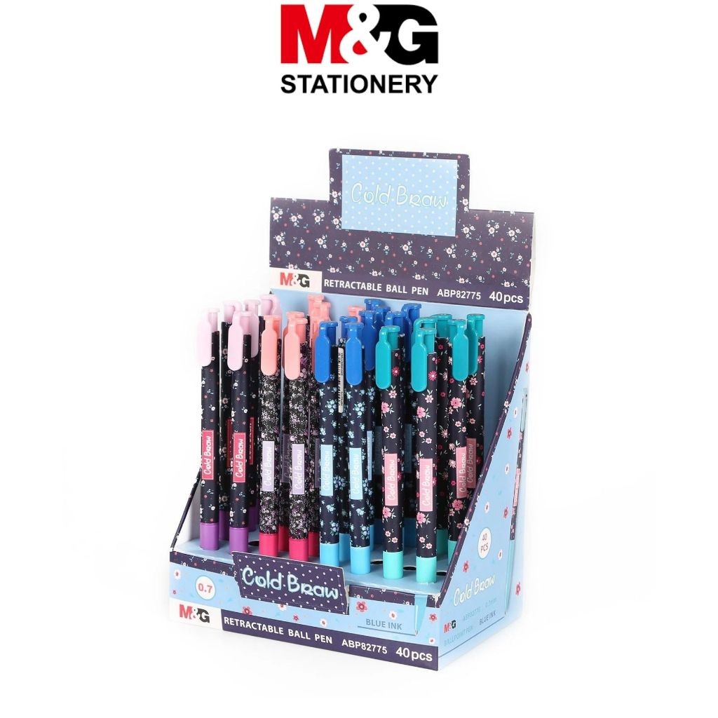 

Pulpen Cetek M&G Ballpaint Cold Braw #ABP82775 Pen Tip 0.7 mm Tinta Biru - SATUAN- SHAGB