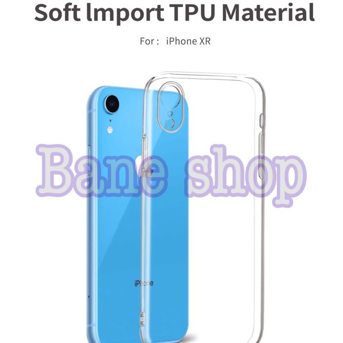 SILIKON SOFTCASE TRANSPARAN IPHONE XR - PREMIUM CLEAR SOFT CASE