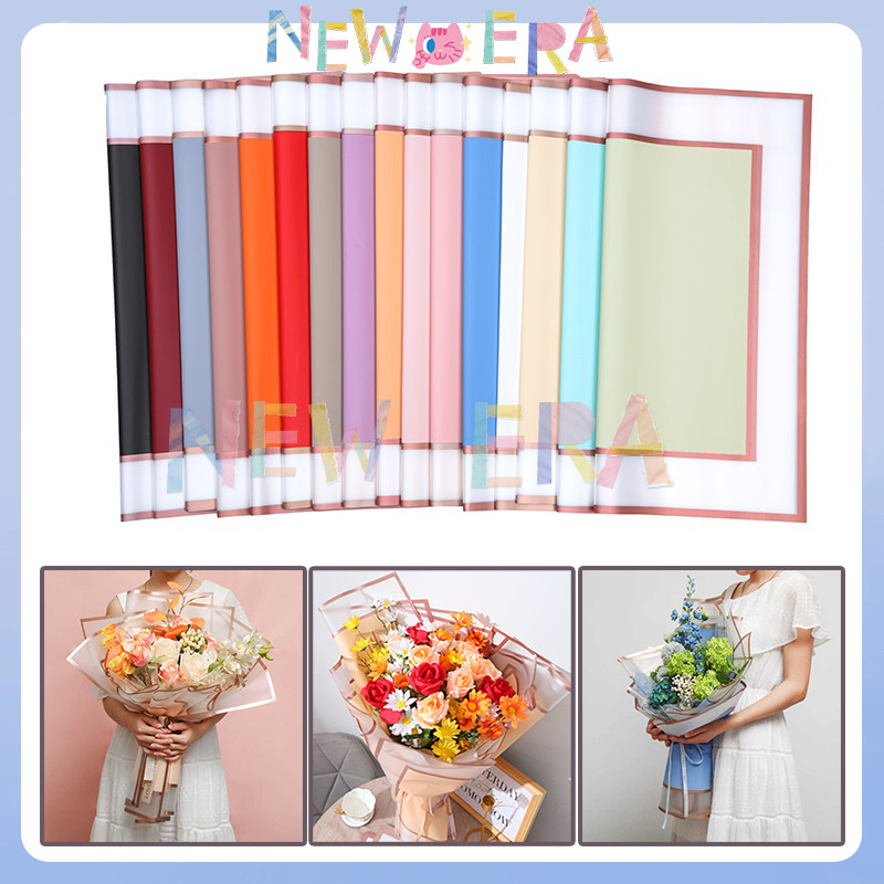 

Kertas Buket Bunga Gold Transparan Flower Kertas Flower Wrapping