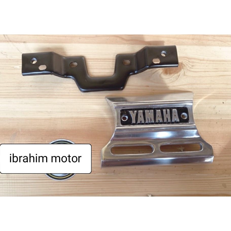 AKSESORIS SEPEDA MOTOR Kumis emblem depan RX king RXK RX spesial cobra set pangkon klakson besi NEW 