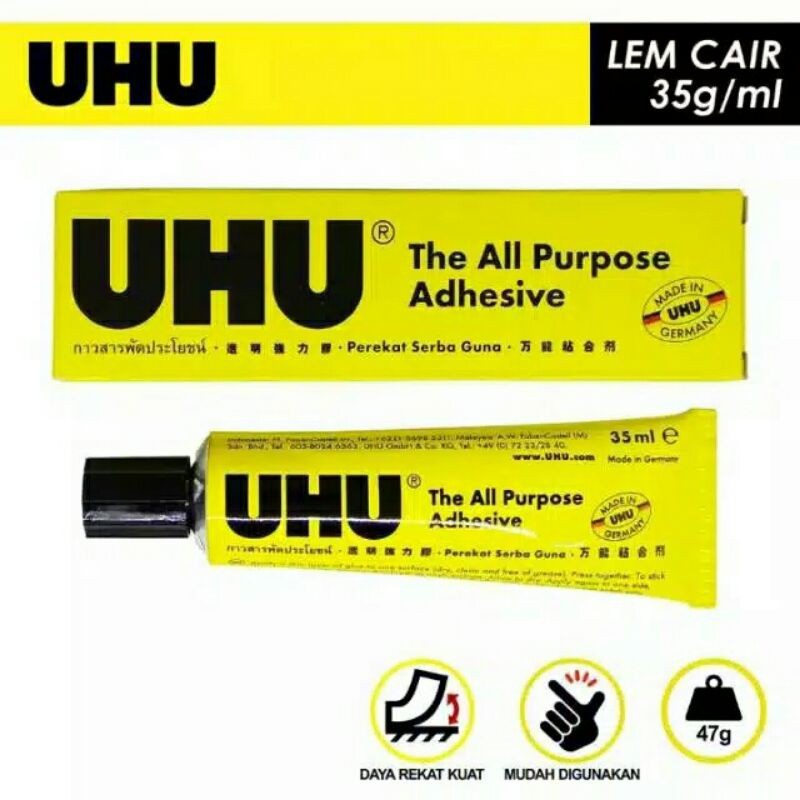 

UHU All Purpose 35 ml / UHU Cair 35 ml / UHU 35ml