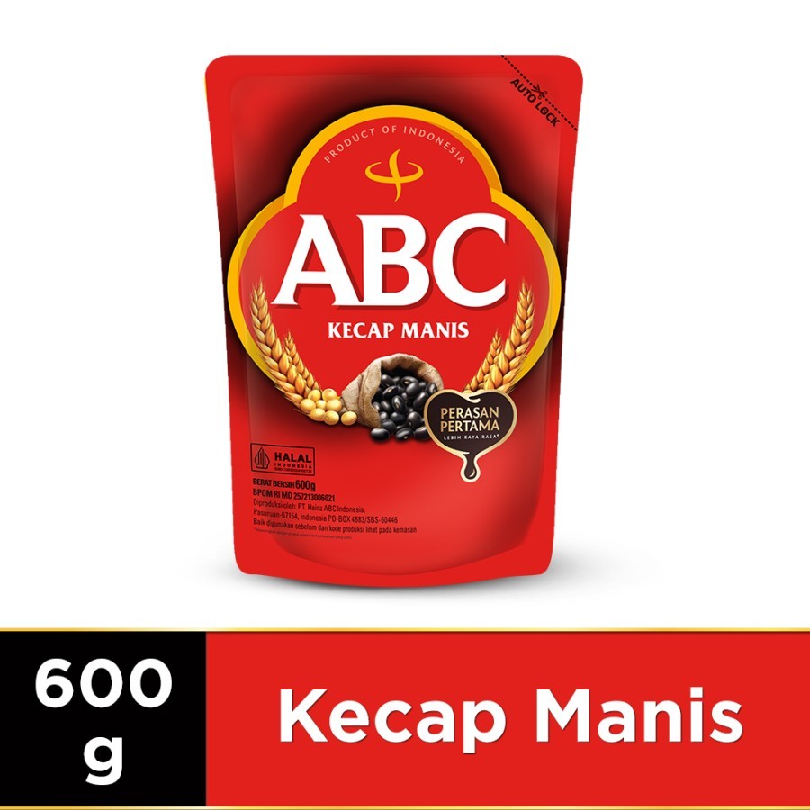

ABC KECAP MANIS POUCH 600 gr