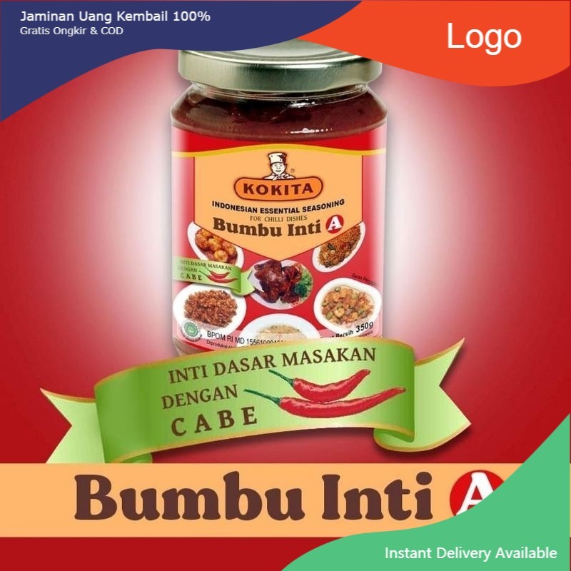 

Bumbu masak jadi merek Kokita Bumbu Inti A 350gr- MYP