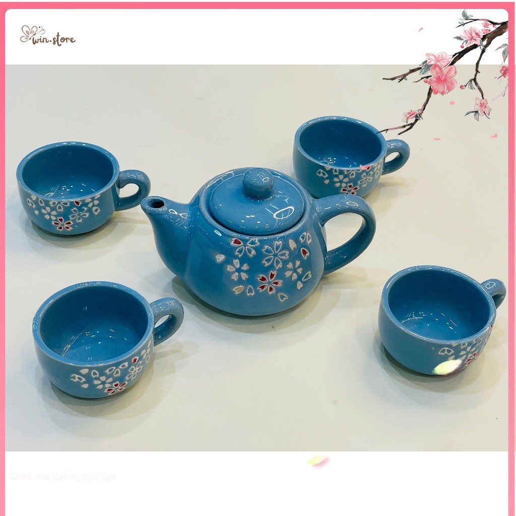 

Set Tea Hampers / TEA POT SET MINI CERAMIK + BOX