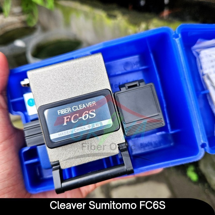 Cleaver model Sumitomo FC6S Cleaver Fiber Optik FC-6S Alat Pemotong Fiber