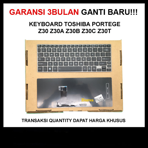 Keyboard Laptop Toshiba Portege Z30 Z30c Z30t Z30a Z30b .