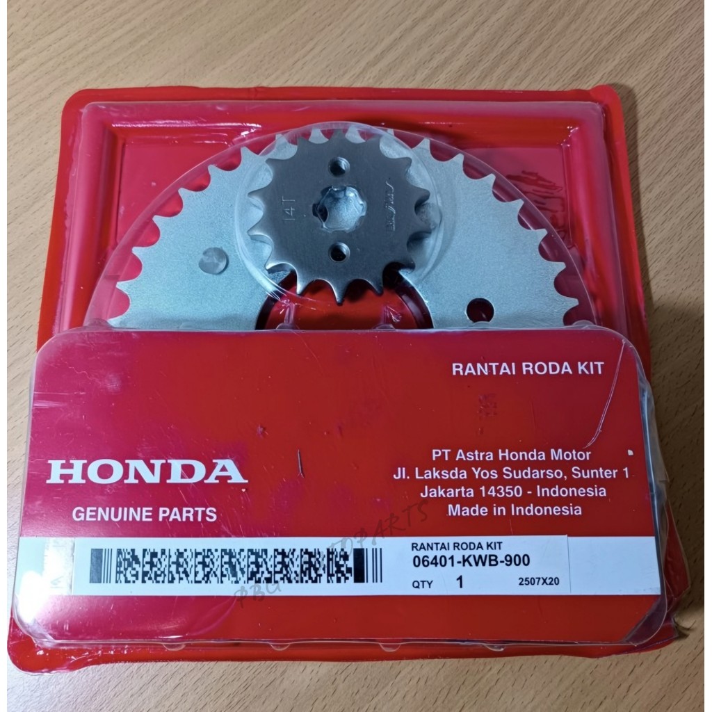 GEAR SET HONDA BLADE 'KWB'