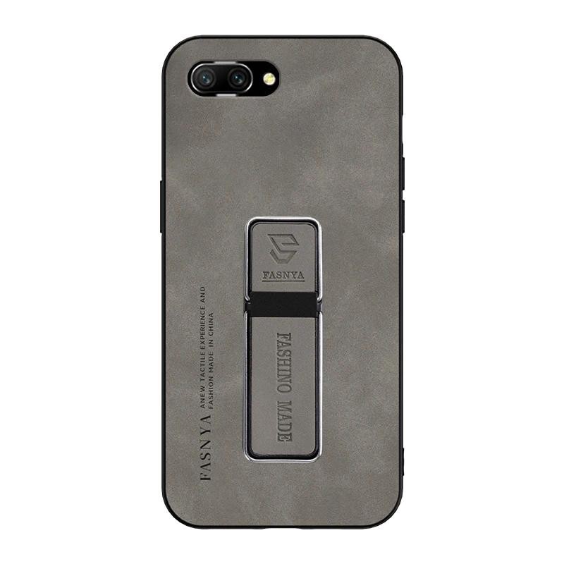 Luxury Sheepskin Magnetic Leather Holder Phone Case For Honor 10 Lite Soft Protect Stand Back Cover 