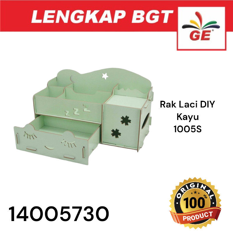 

Rak Laci DIY Case Tempat Penyimpanan Kayu 1005S - 14005730