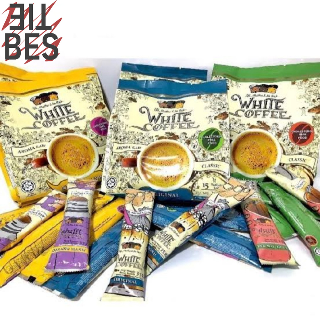 

BESTIE Ali Muthu Ah hock 3in1 White Coffee | Alimuthu White Coffee