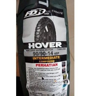 (BISA COD)Ban Motor FDR Hover 90/90-14 Tubeless Matic Asli Ring 14 Motor beat,vario,scoopy Semi Trai
