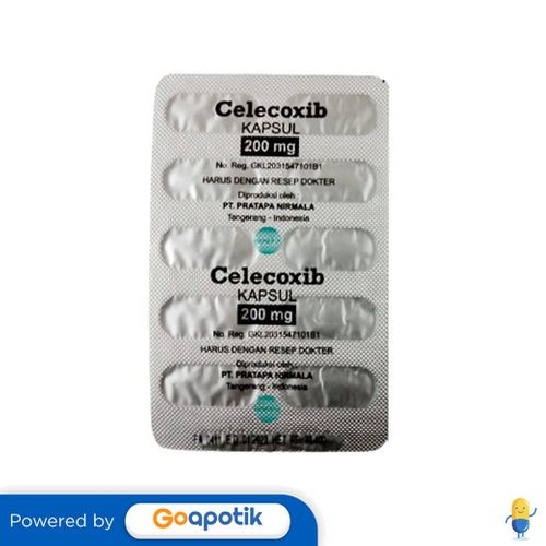 Celecoxib Pratapa 200 Mg Strip 10 Kapsul