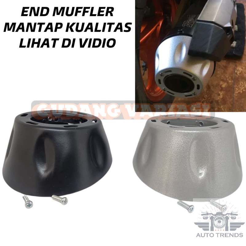 End Muffler/Corong Knlpot/Moncong knalpot vario 110 vario 125 vario 150 pcx cms Universal Original