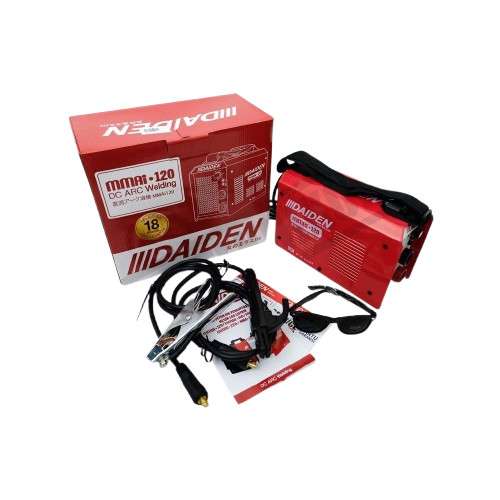 Daiden MMAi 120 - Mesin Las Listrik Daiden 120A / Trafo Las Welding Inverter Daiden MMA 120 A