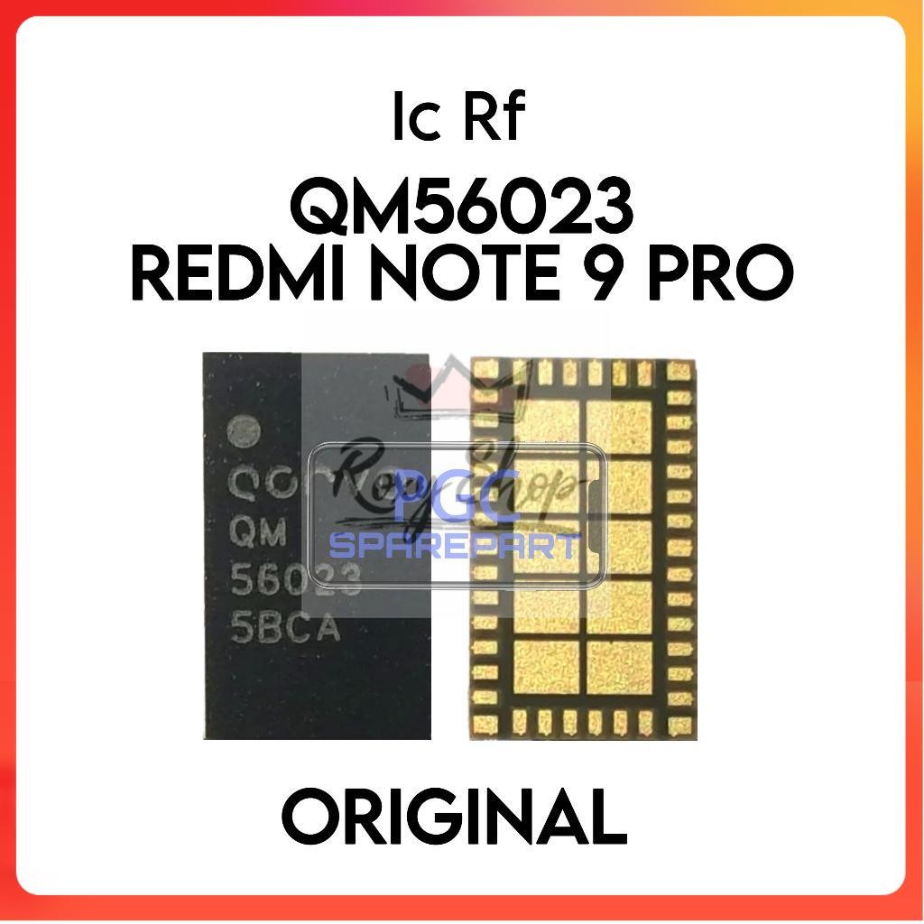 Ori IC RF QM56023 / QM 56023 Untuk Xiaomi Redmi Note 9 Pro / M2003J6B2G