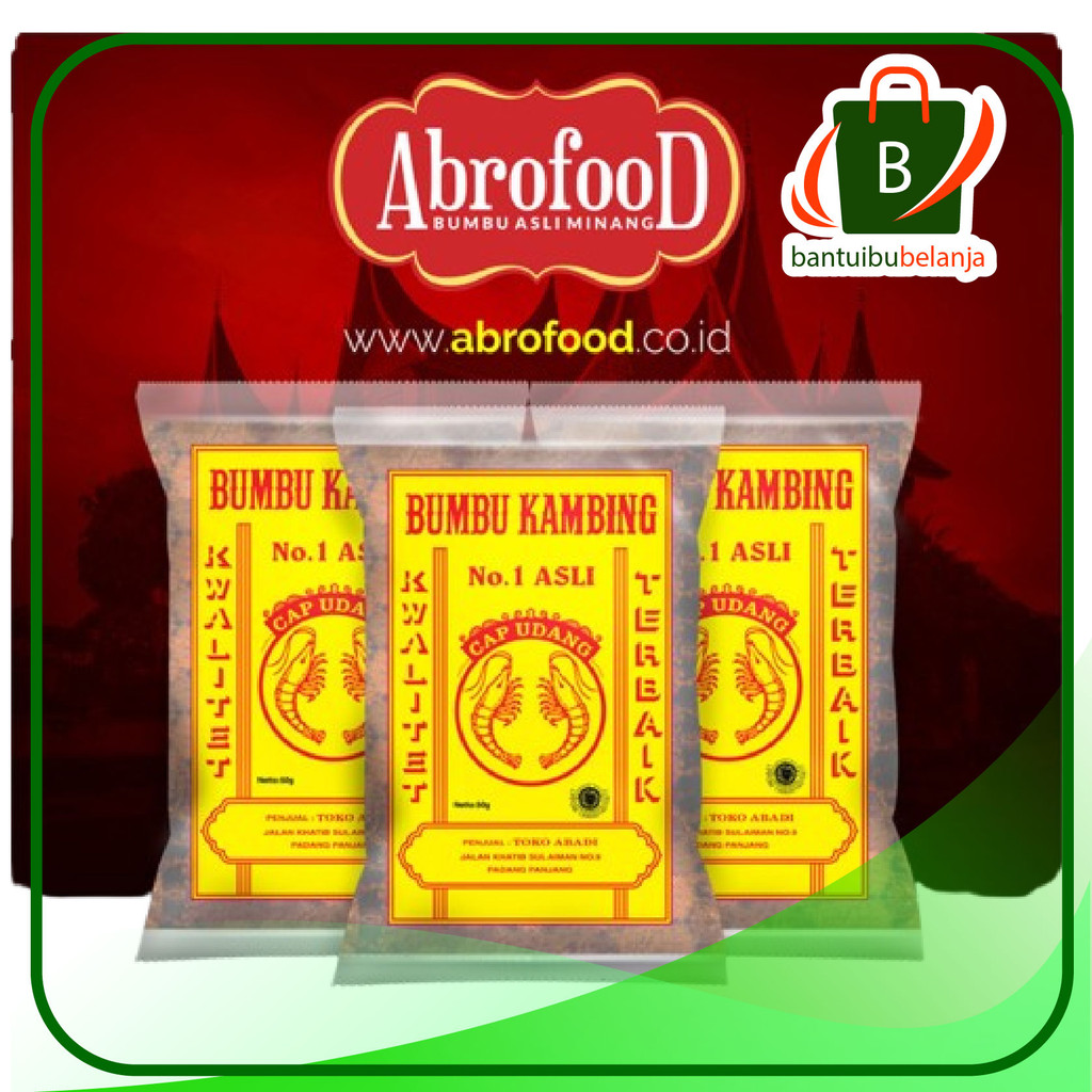 

BUMBU KAMBING Khas MINANG 50 gram