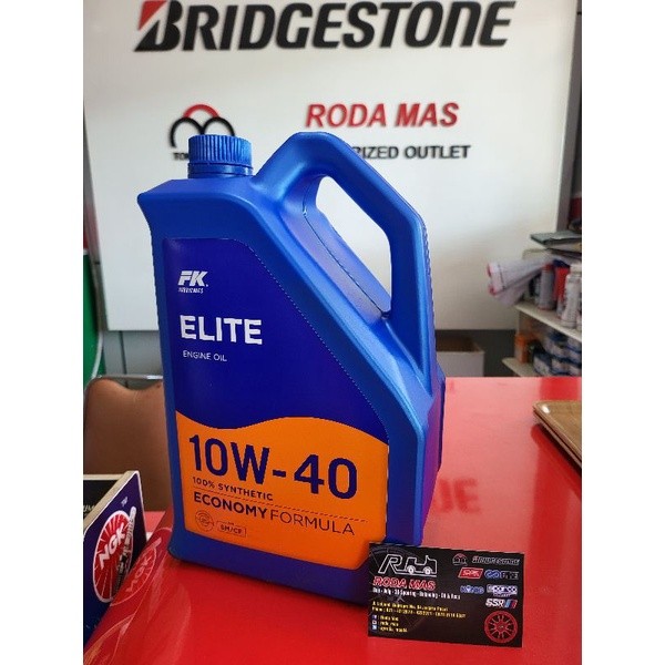 Oli FK Elite 10W-40 4Liter 100% Synthetic