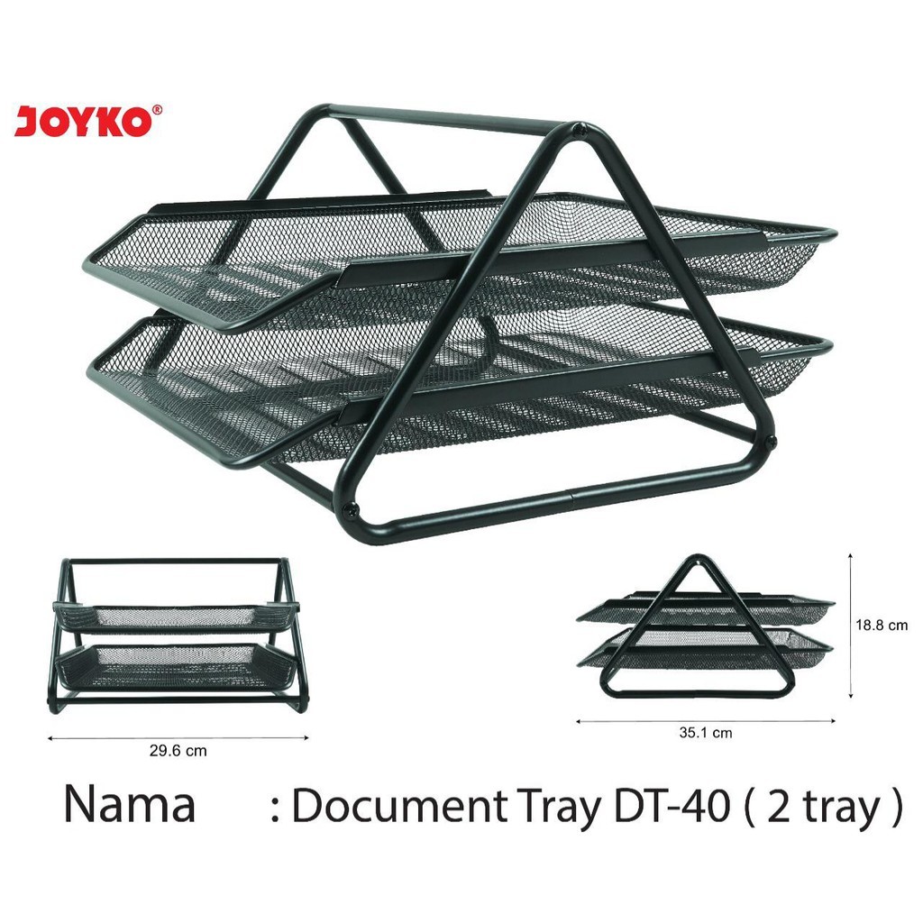 

Document Tray Dt-40 (2 Tray) Wadah Dokumen