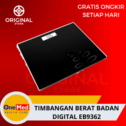 TIMBANGAN BERAT BADAN DIGITAL EB9362 EB 9362 - ONEMED