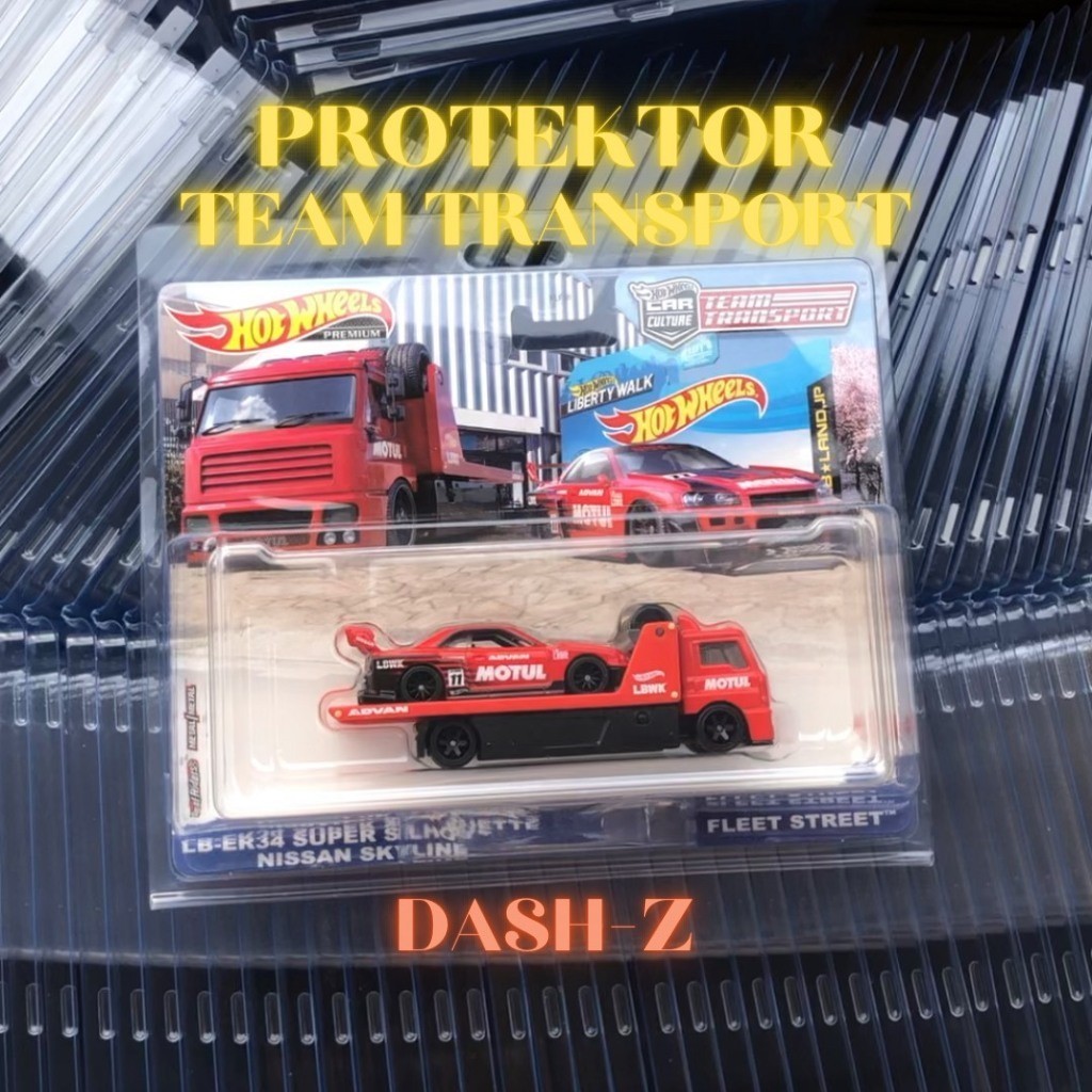 Protektor HOTWHEELS / MATCHBOX Team Transport - DASH-Z  (FREE SILICA GEL)