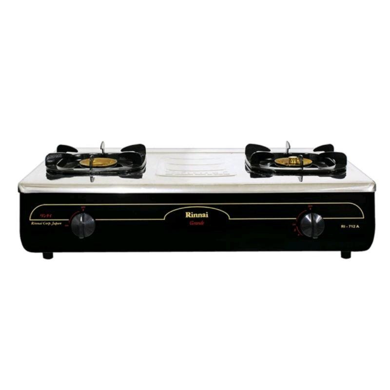 Rinnai Ri 712 A Kompor Gas Stainless 2 Tungku Rinnai Ri712A Rinnai Ri 712