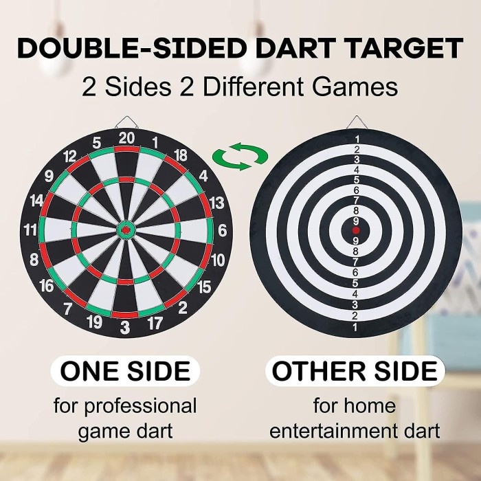 JCM SPEEDS PAPAN DART GAME BESAR Papan Dart Board Game Pro Panahan Dinding Board Busur