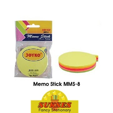 

Memo Stick Sticky Note Kertas Memo Memo Tempel Joyko Mms-8