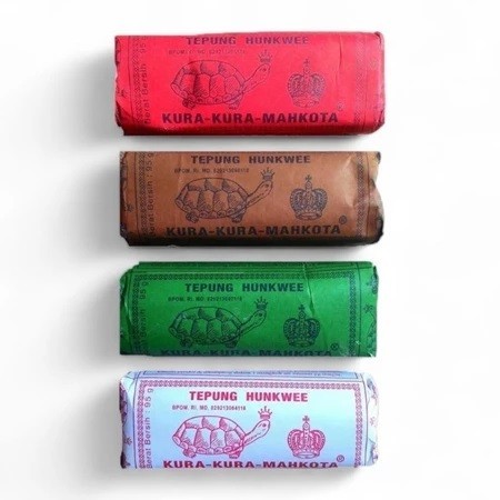 

[HUNKWE] Tepung Hung Kwe HunKwe cap Kura-Kura Mahkota 85gr