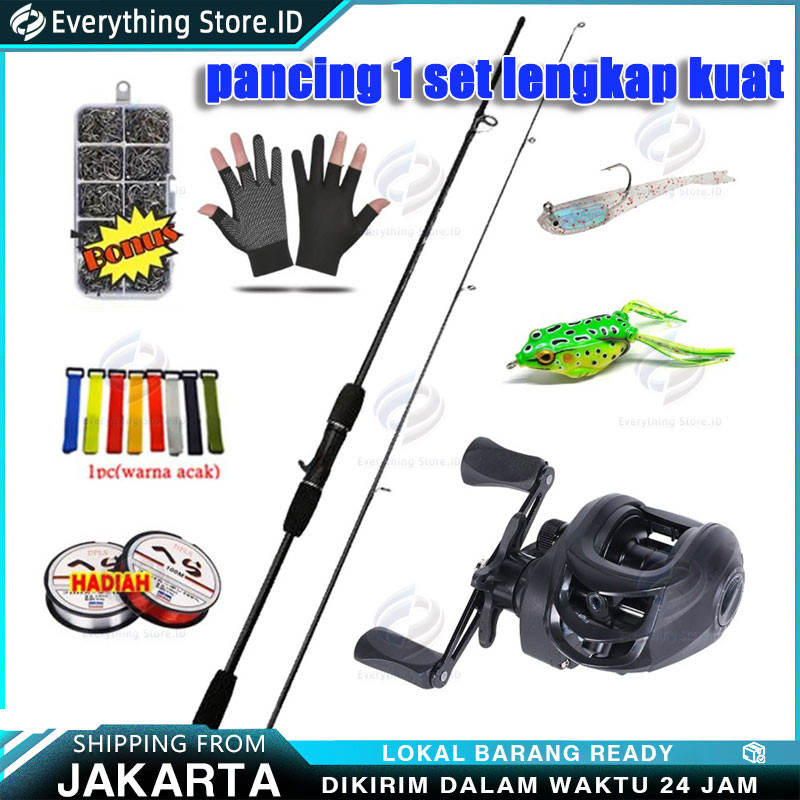 OK Set Joran Pancing Corbon Penuh Joran Casting Joran Joran Pancing Set Joran Pancing 2 Bagian