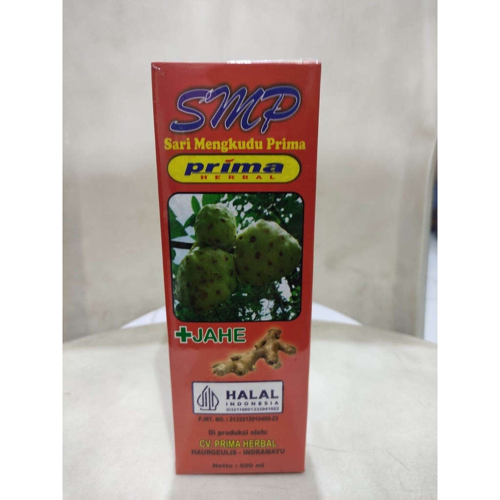 ORI SARI MENGKUDU PRIMA PLUS JAHE / 500 ML / CV. PRIMA HERBAL / ORIGINAL