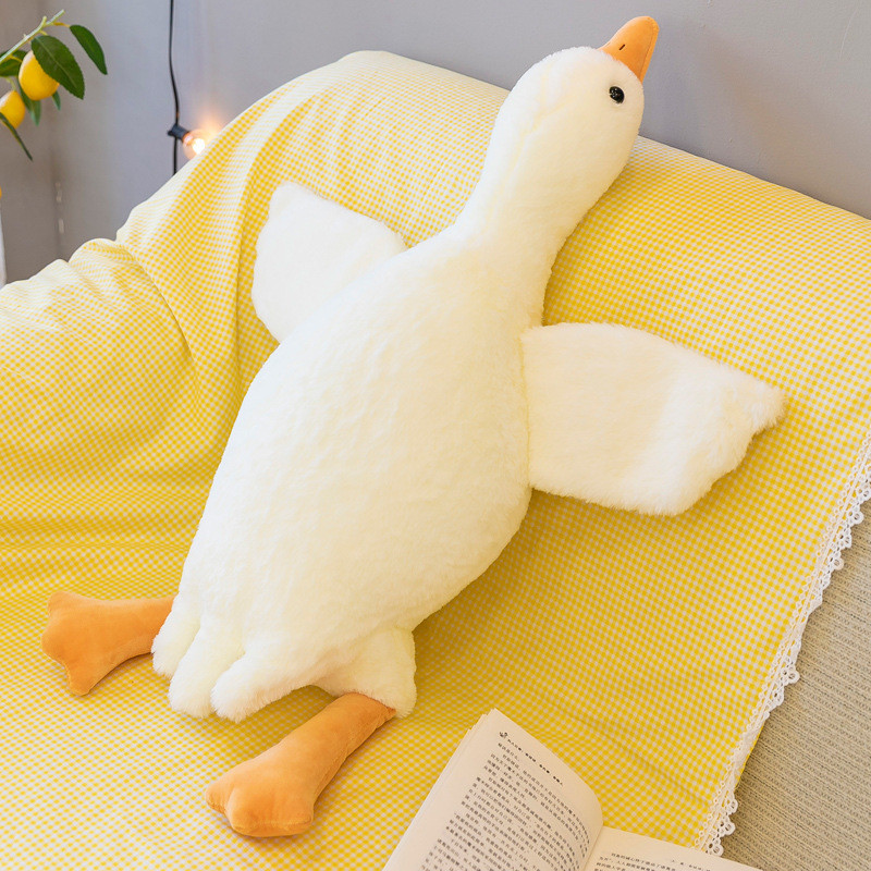 Boneka Angsa Besar Putih Bantal Tidur Boneka Angsa Besar Mainan Mewah Angsa Putih Besar