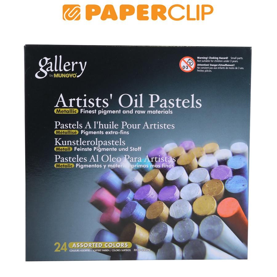 

CRAYON OIL PASTEL MUNGYO METALLIC 24C MOP24M