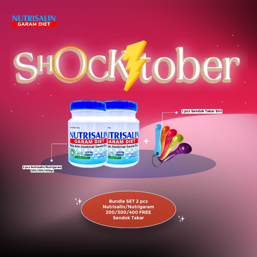

Bundle B - Nutrisalin 400 gr GRATIS Hadiah