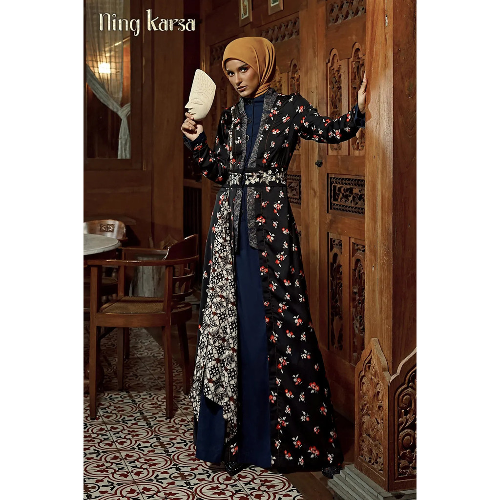 TUNEECA Gamis Samara Batari - T-1024005 | Gamis Batik Premium