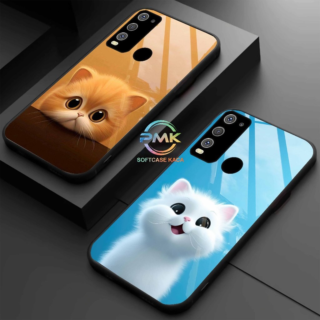 SOFTCASE GLASS KILAU KACA VIVO  Y30 CASE KACA VIVO Y30 PMK