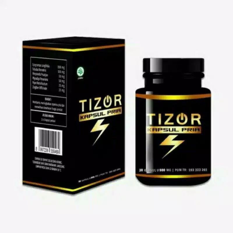 ORIGINAL 100% Tizor Obat Asli Impotensi Dan Prostat Aman Bpom di jamin Original Dan Berkualitas