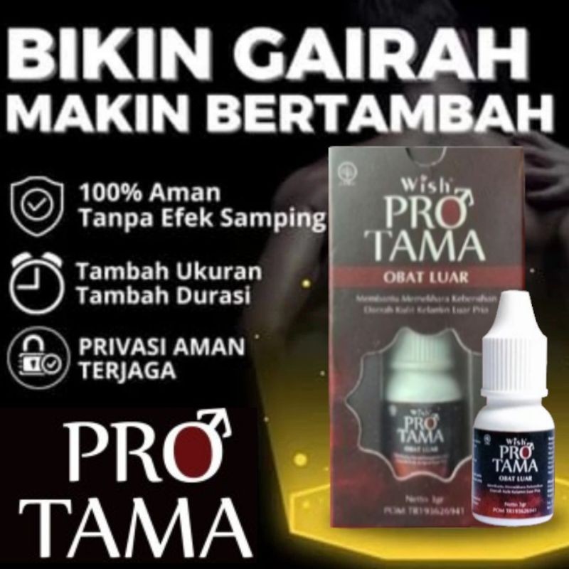 Wish Protama Obat Oles Luar PROTAMA ASLI ORIGINAL Dr Boyke, Boyke Dian Nugraha
