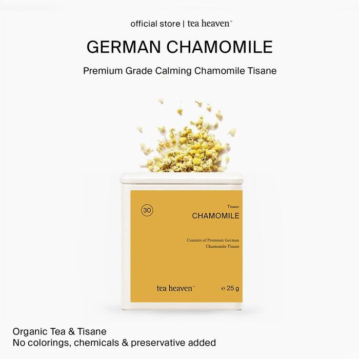 

Pure Chamomile Flowers | Tea Heaven | Bunga Kamomil Organik Premium