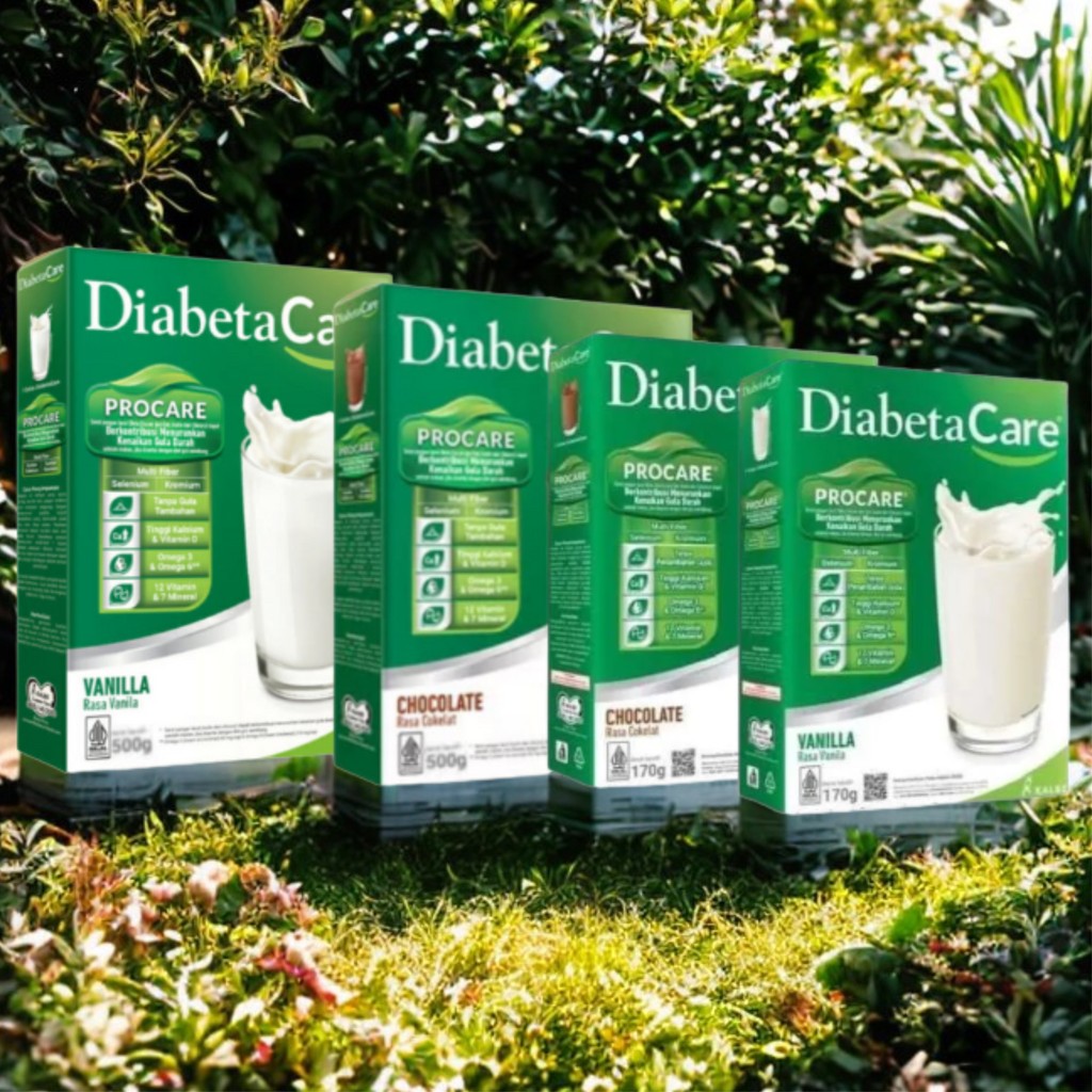 

Susu DiabetaCare 500gr 170gr Susu Diabetes Menurunkan Kenaikan Gula Darah Rasa Vanila Coklat AM