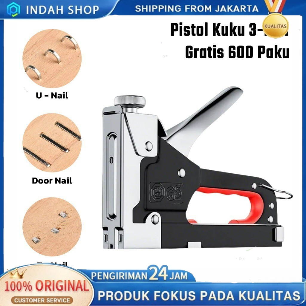 

3 In 1 Stapler Gun Staples Tembak Gun Tacker Powerfull Pistol Stapler Gratis 600 Staples Pistol Kuku Pistol Stapler Konstruksi Konstruksi Furnitur DIY Pelapis Pelapis Pistol Stapler Multifungsi Pistol Stapler